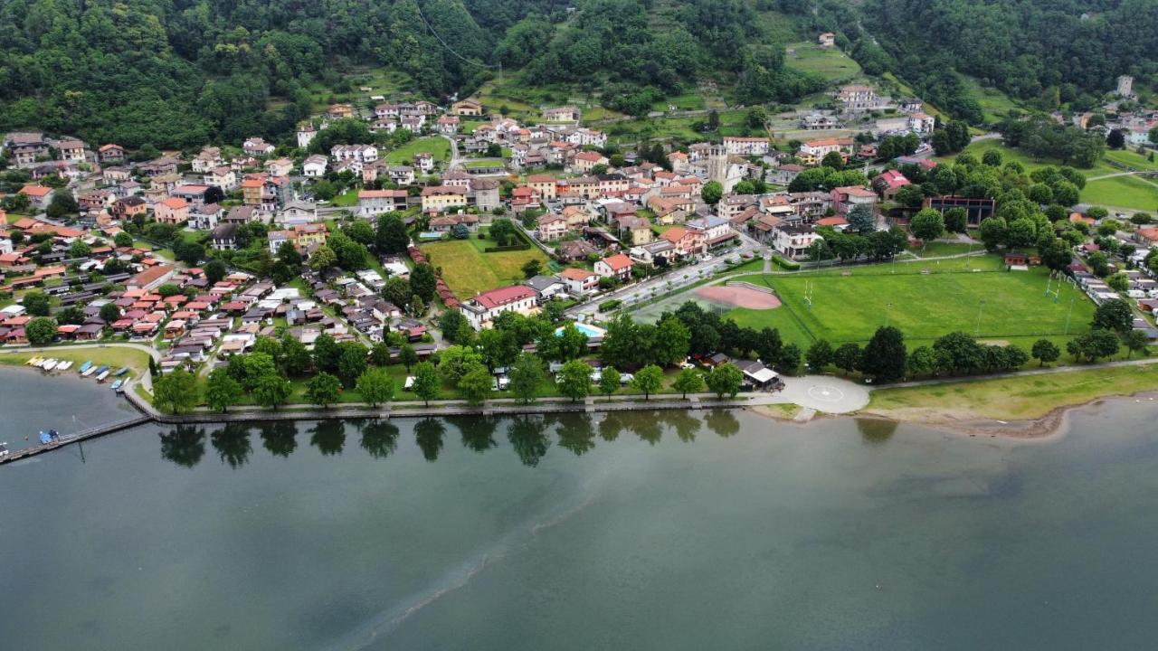 Camping Hotel Au Lac De Como Sorico Exterior foto